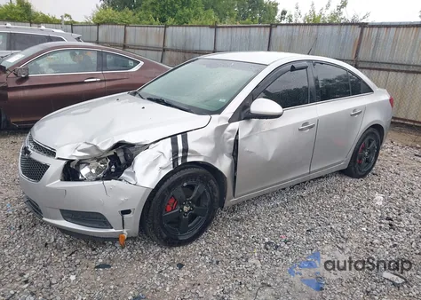 2012 Chevrolet Cruze 1Lt из США, поврежденный, VIN 1G1PF5SC4C7125850